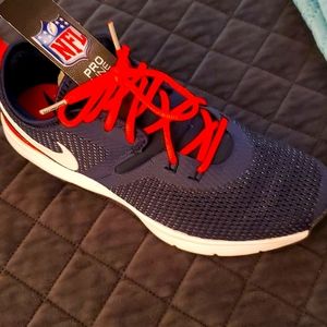 Mens Nike Air Max NFL Denver Size 10 Blue Orange White